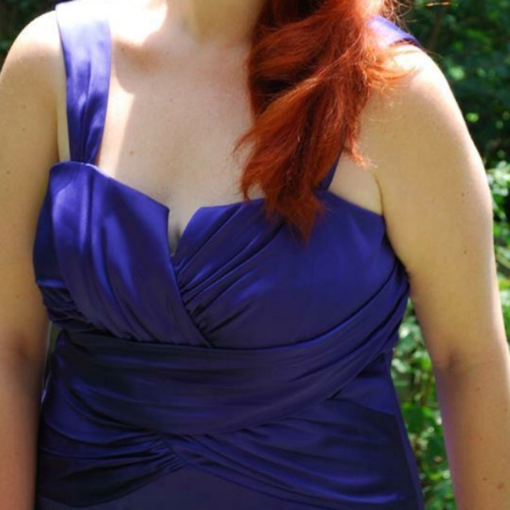 Purple Calvin Klein cocktail dress size 14